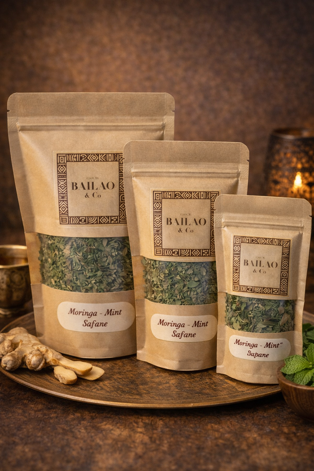 Safane — Moringa & Mint Ritual Tea