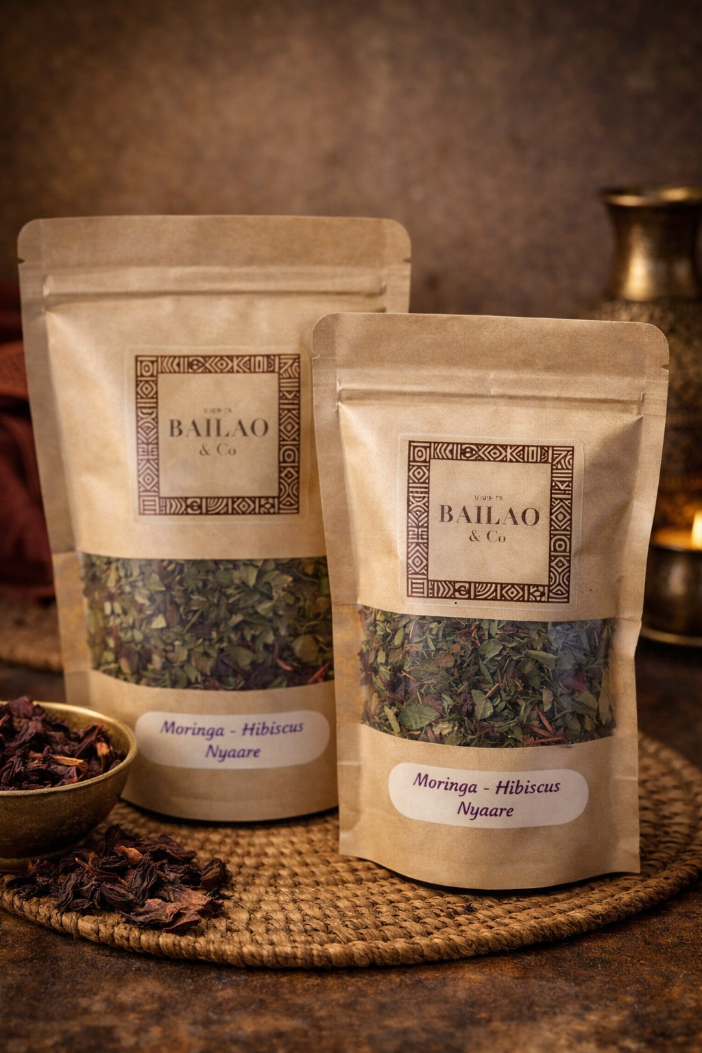 Nyaaré — Hibiscus & Moringa Ritual Tea